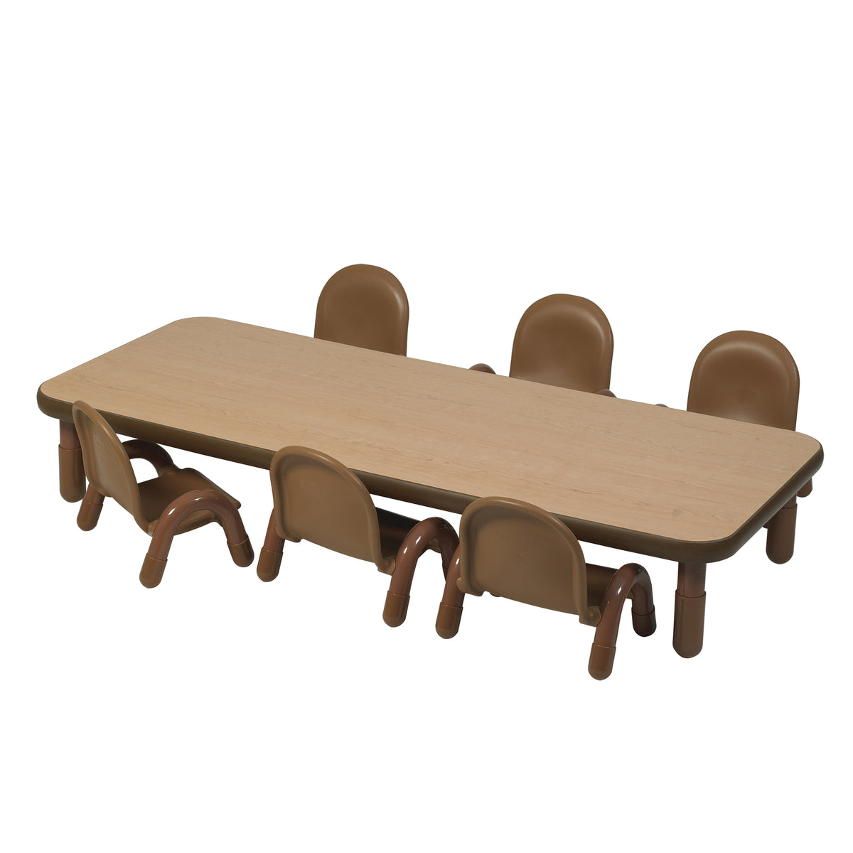 Ensemble table 72 x 30 po et chaises BaseLine Children's Factory