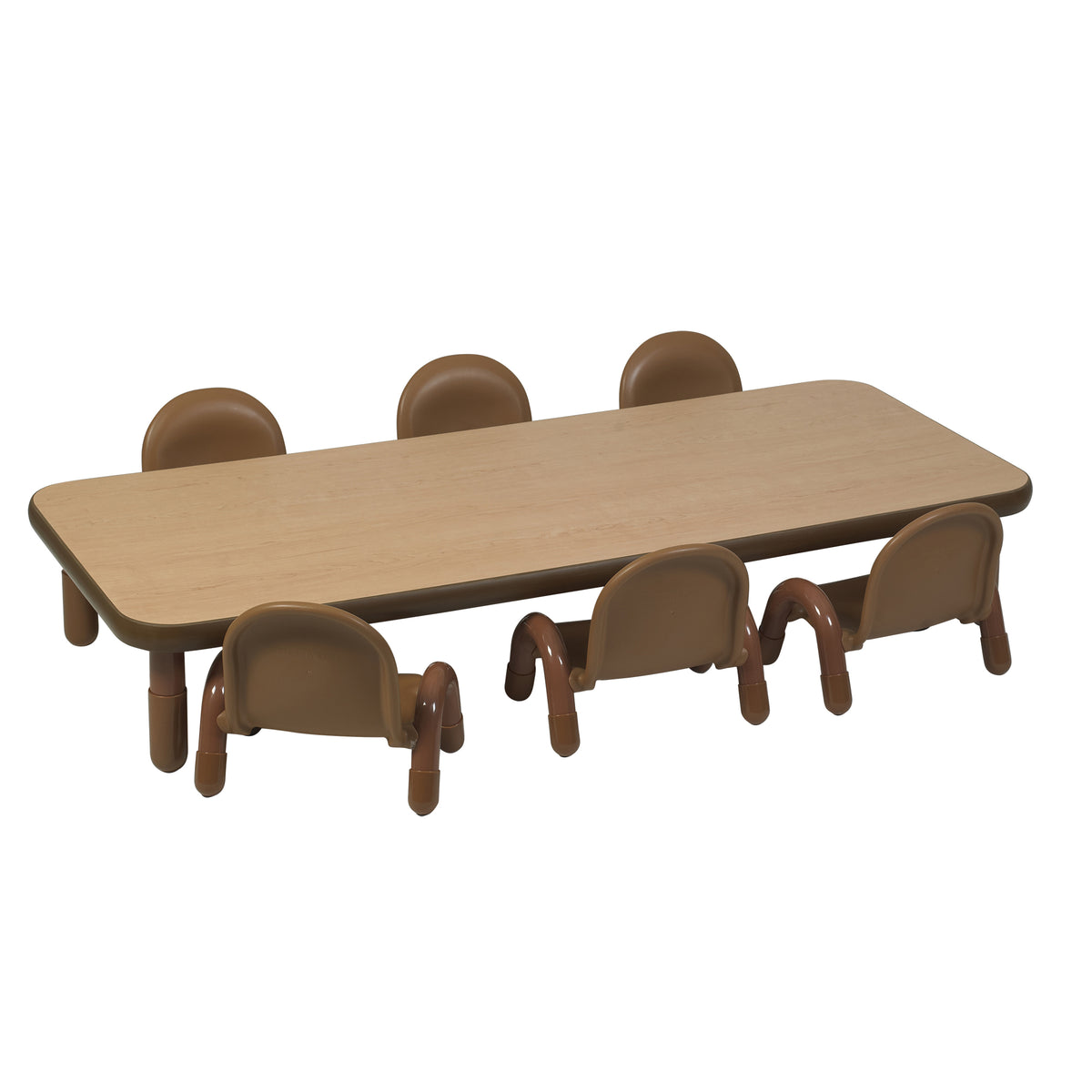 Ensemble table 72 x 30 po et chaises BaseLine Children's Factory