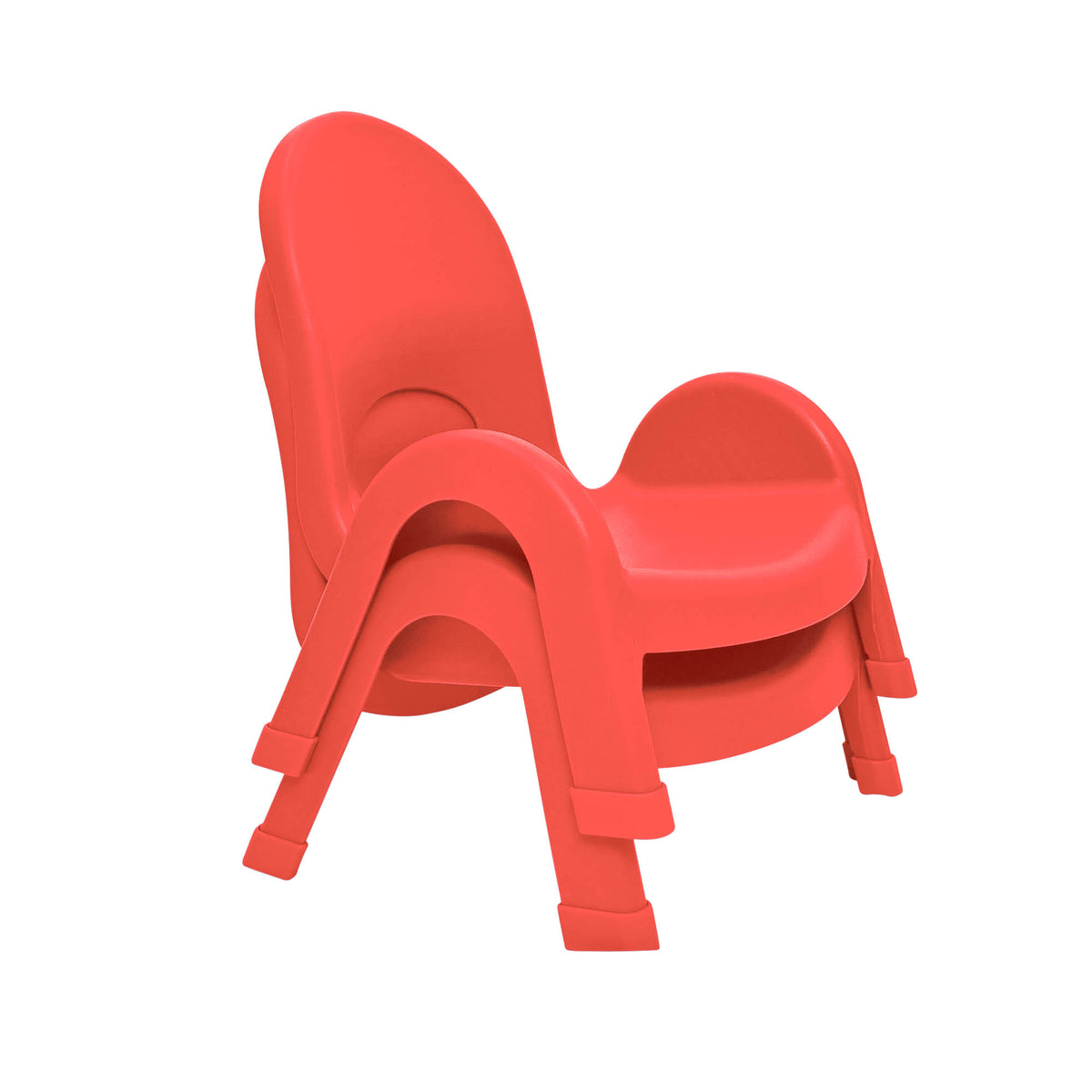 Chaise empilable assise 5 po Value Stack Children's Factory