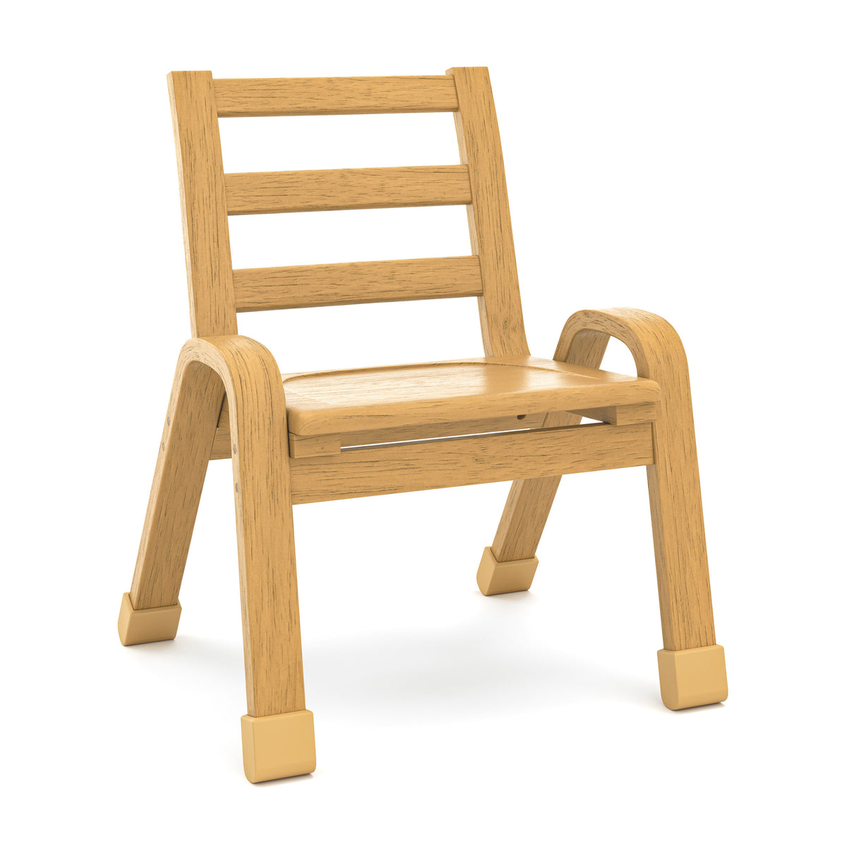Chaise empilable 13 po NaturalWood Children's Factory