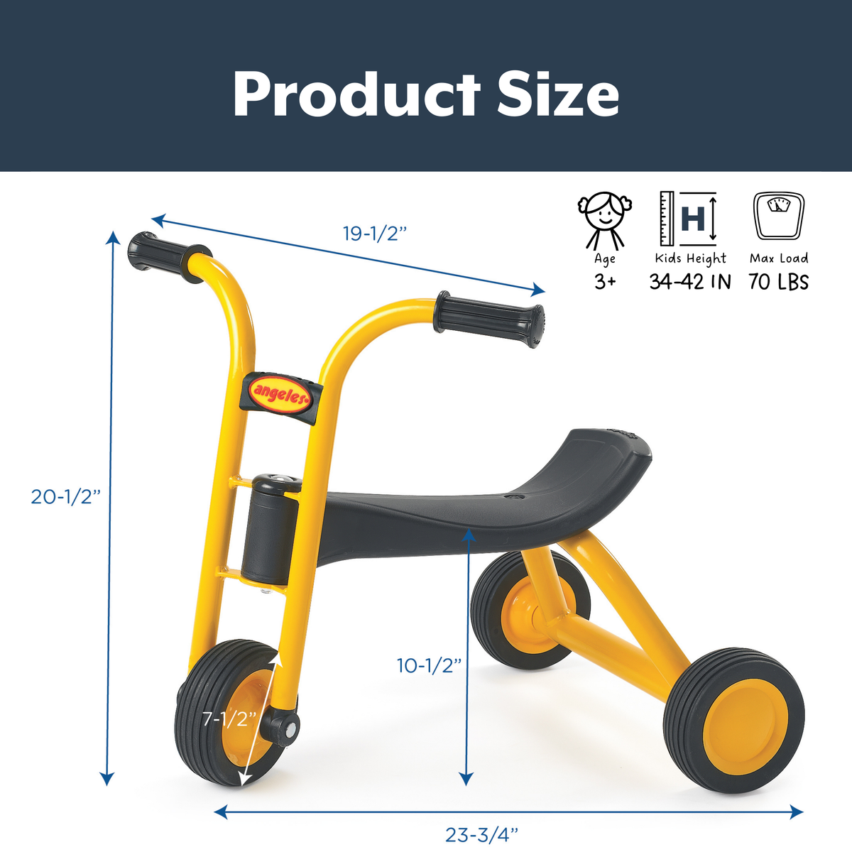 Mini tricycle-poussette 8 po MyRider Children's Factory