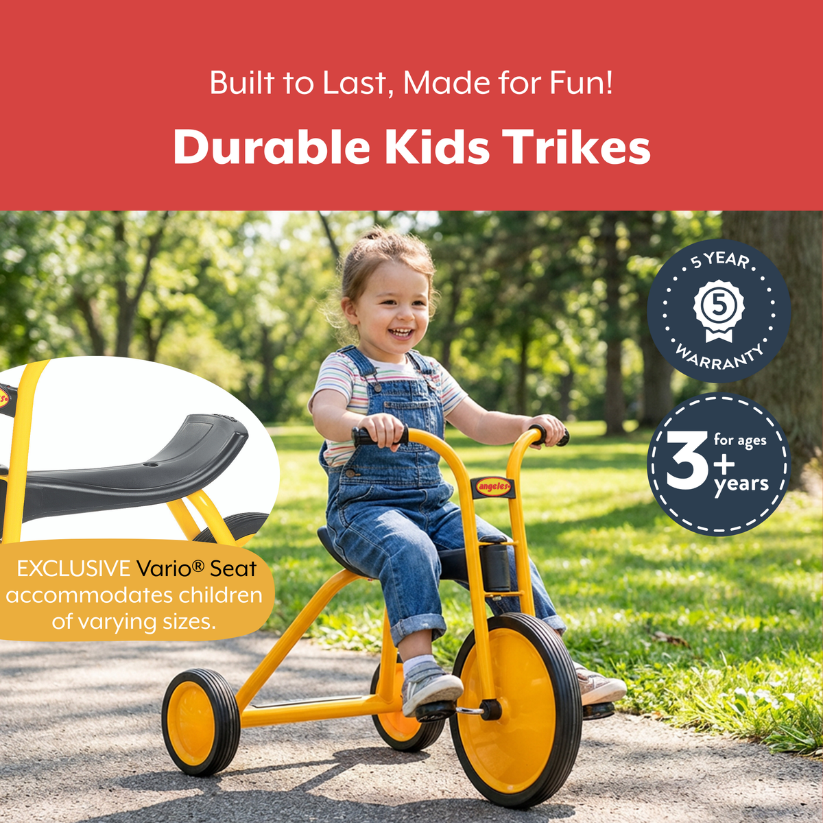 Tricycle Midi 12 po MyRider Children's Factory