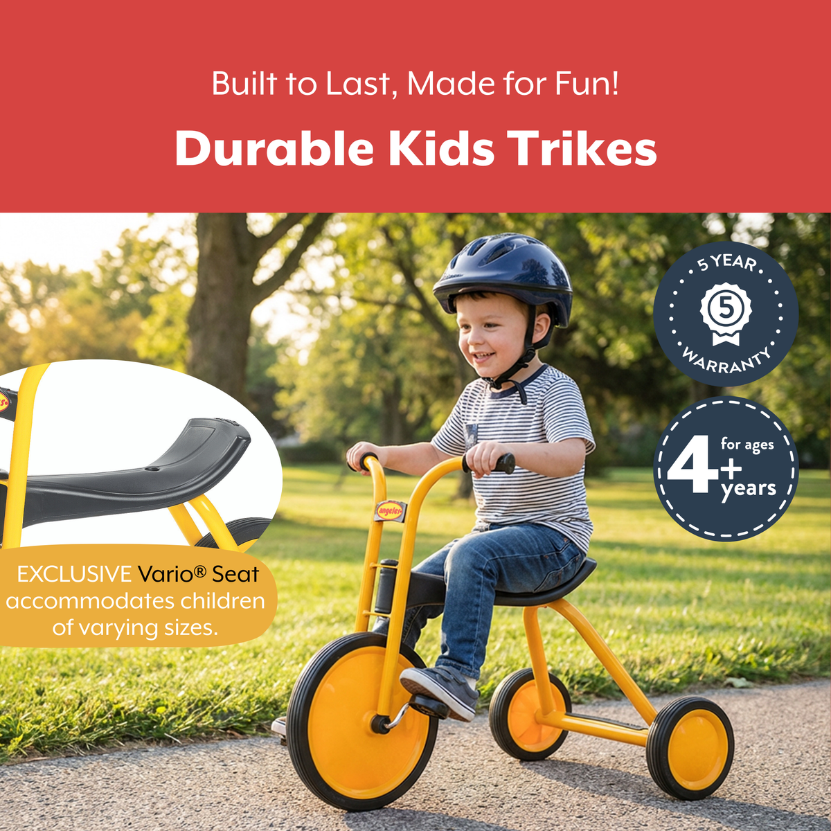 Tricycle Maxi 14 po MyRider Children's Factory