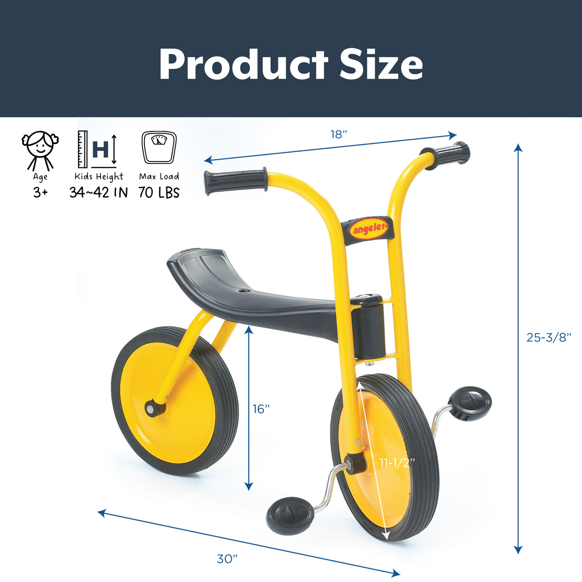 Vélo d'apprentissage 12 po MyRider Children's Factory