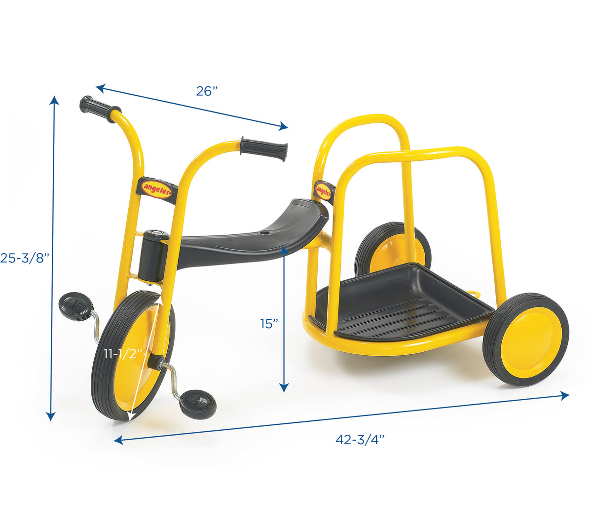 Tricycle chariot 12 po MyRider Children's Factory