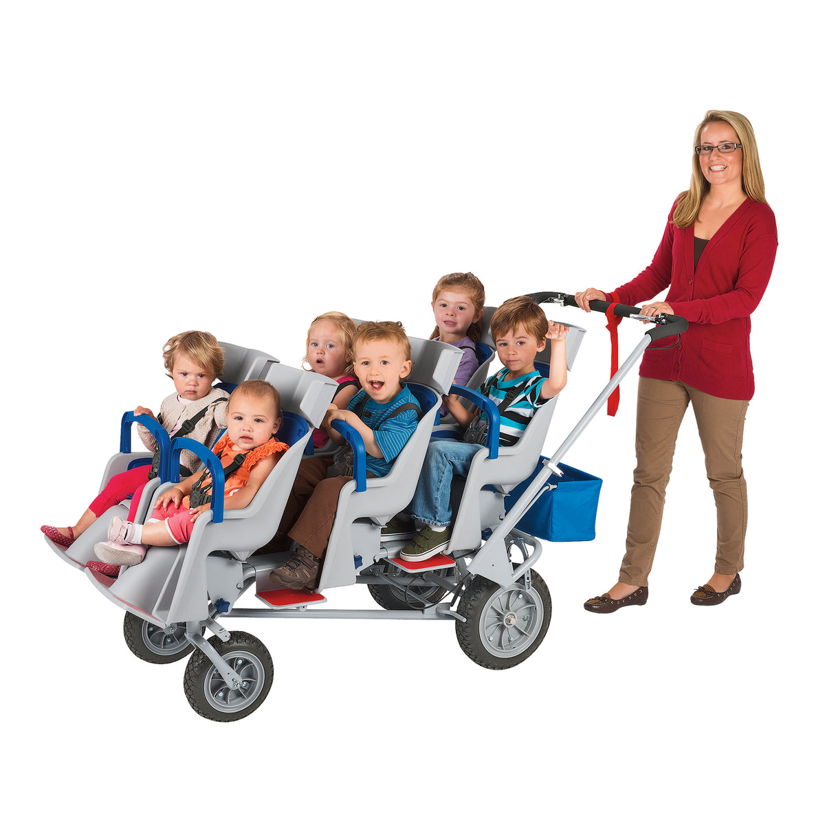 Poussette 6 places Runabout Children's Factory
