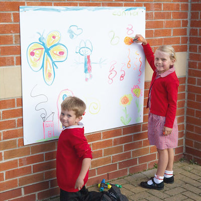 Giant wall whiteboard