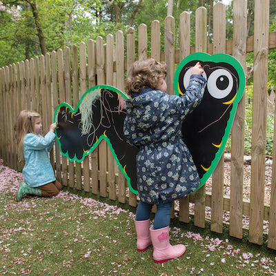 Tableau à craie mural géant en chenille