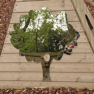 Tree-shaped drawing mirror