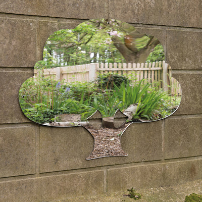 Tree-shaped drawing mirror