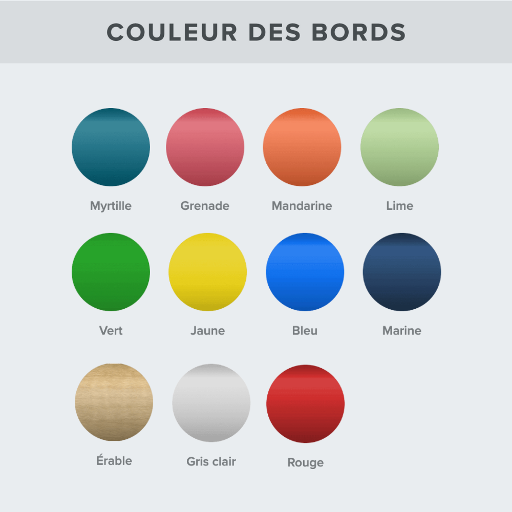 Table Aktivity Rectangle – Moyenne | MityBilt