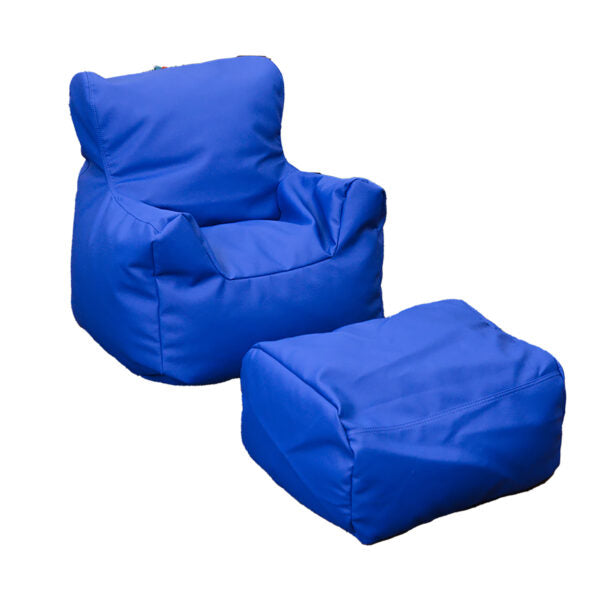 Fauteuil douillet et pouf Children's Factory