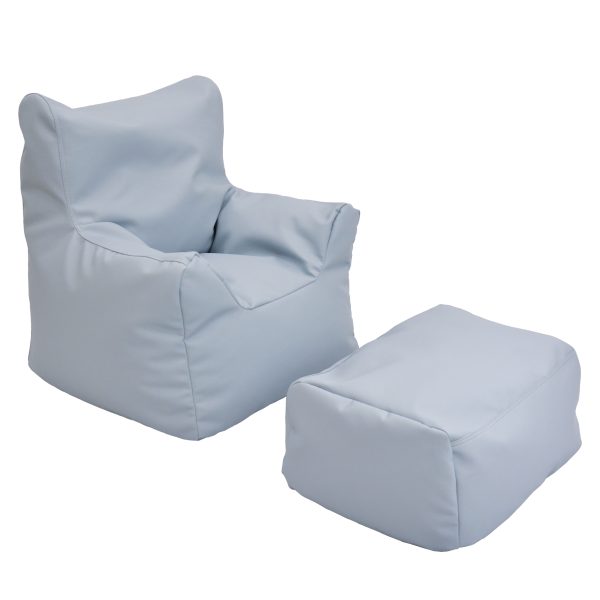 Fauteuil douillet et pouf Children's Factory