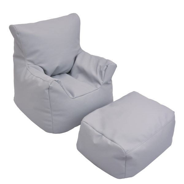 Fauteuil douillet et pouf Children's Factory