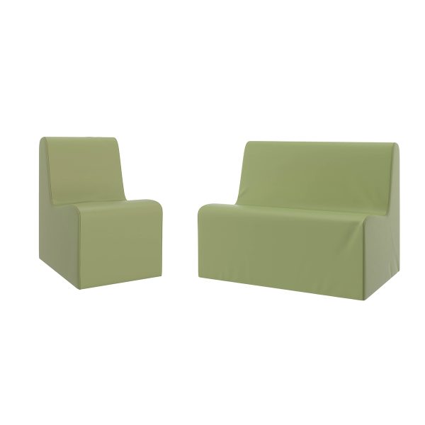 Grand ensemble chaise et sofa contour Happy Hangout Children's Factory
