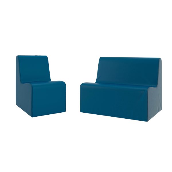 Grand ensemble chaise et sofa contour Happy Hangout Children's Factory
