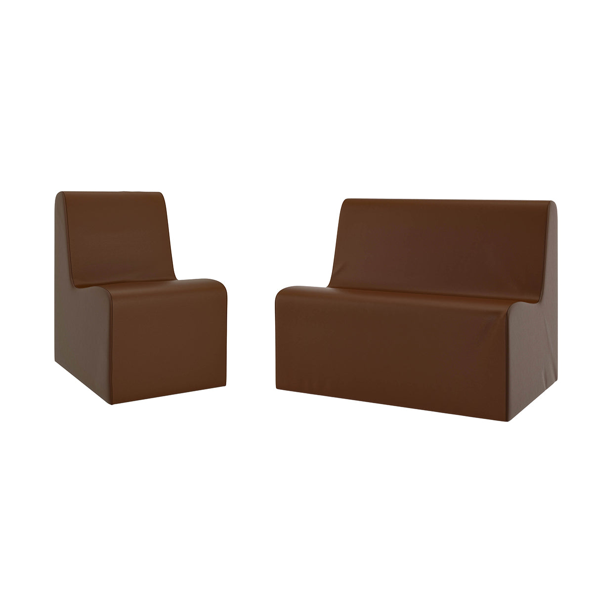 Grand ensemble chaise et sofa contour Happy Hangout Children's Factory
