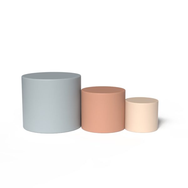 Trio de poufs Children's Factory