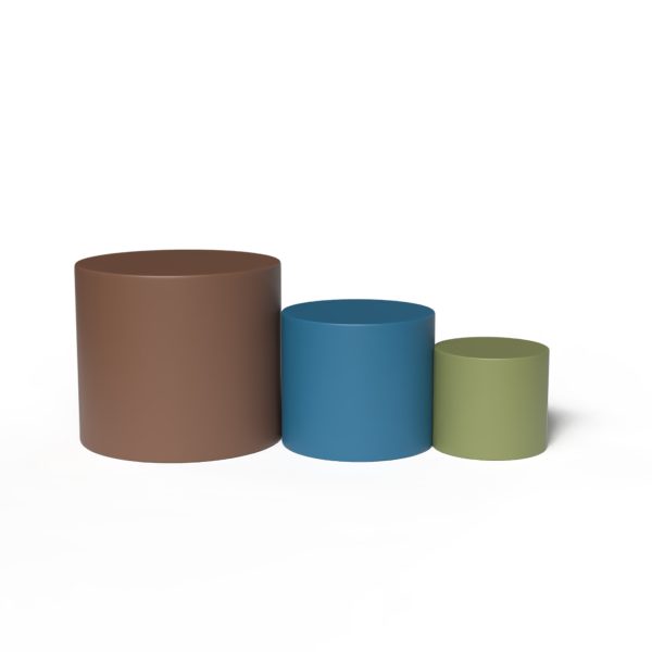 Trio de poufs Children's Factory