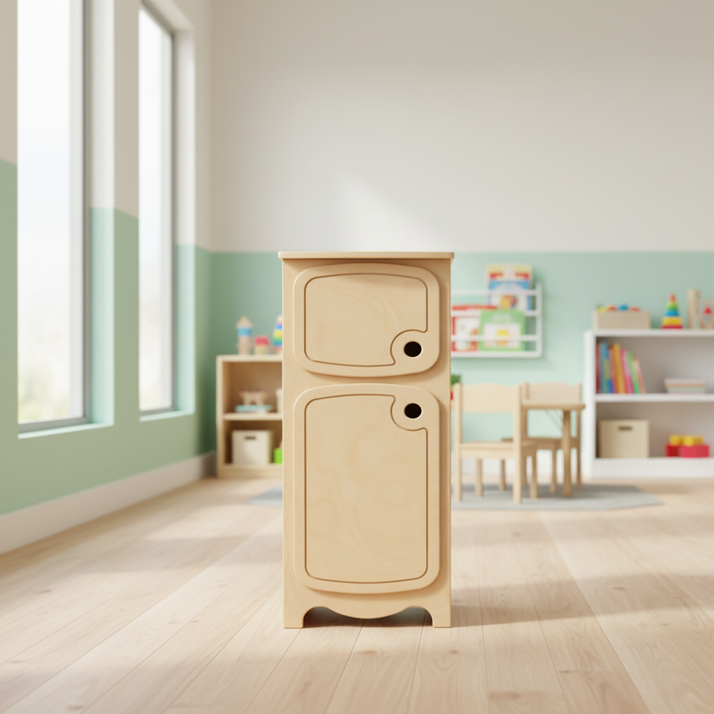 Réfrigérateur en Bois Bloom