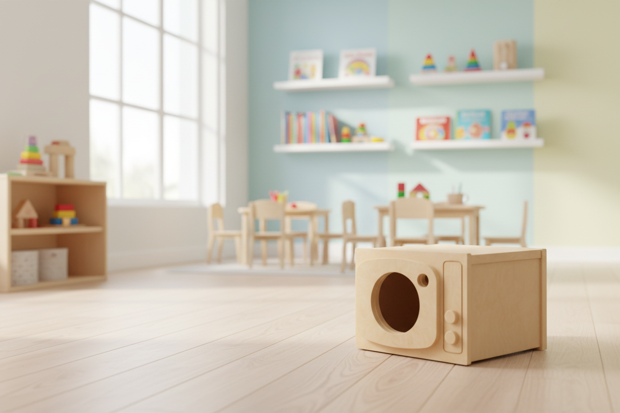 Micro-ondes en bois Bloom