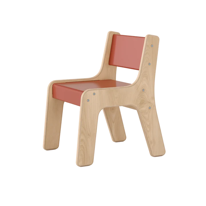 Chaise ergonomique en bouleau – 6 couleurs et 3 hauteurs