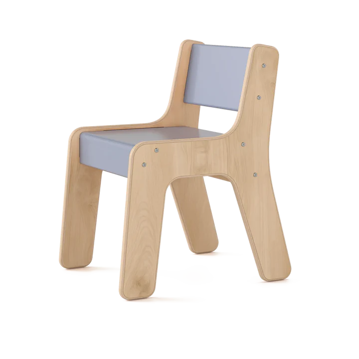 Chaise ergonomique en bouleau – 6 couleurs et 3 hauteurs