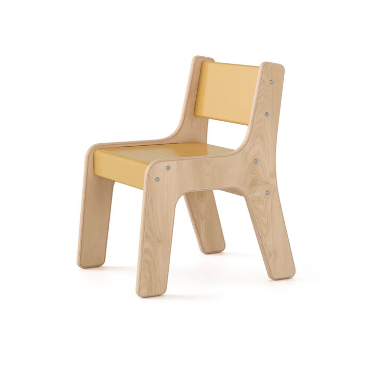 Chaise ergonomique en bouleau – 6 couleurs et 3 hauteurs