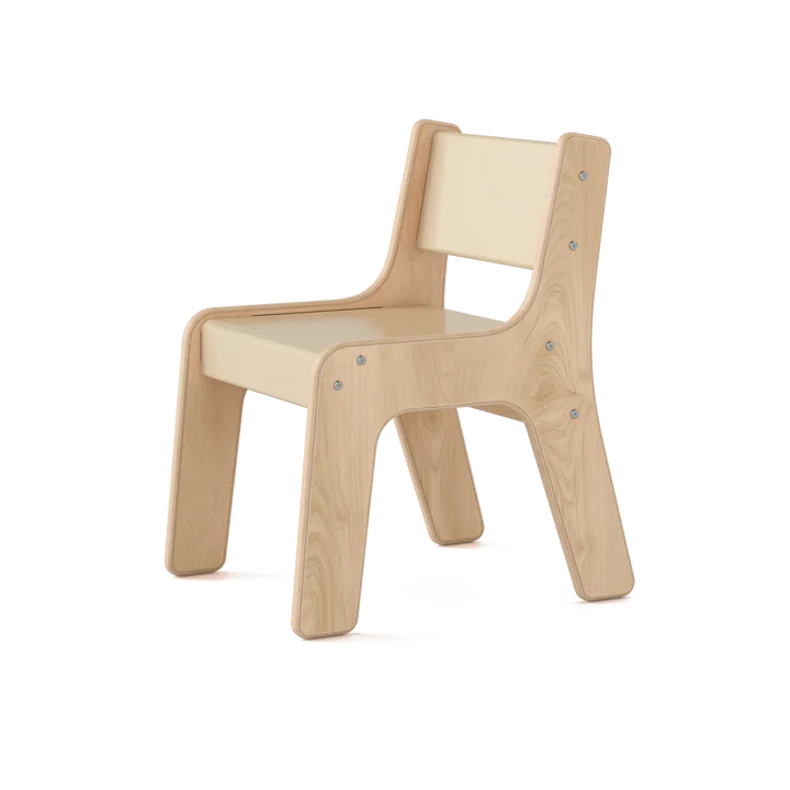 Chaise ergonomique en bouleau – 6 couleurs et 3 hauteurs