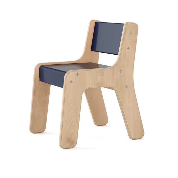 Chaise ergonomique en bouleau – 6 couleurs et 3 hauteurs