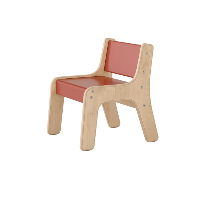 Chaise ergonomique en bouleau – 6 couleurs et 3 hauteurs