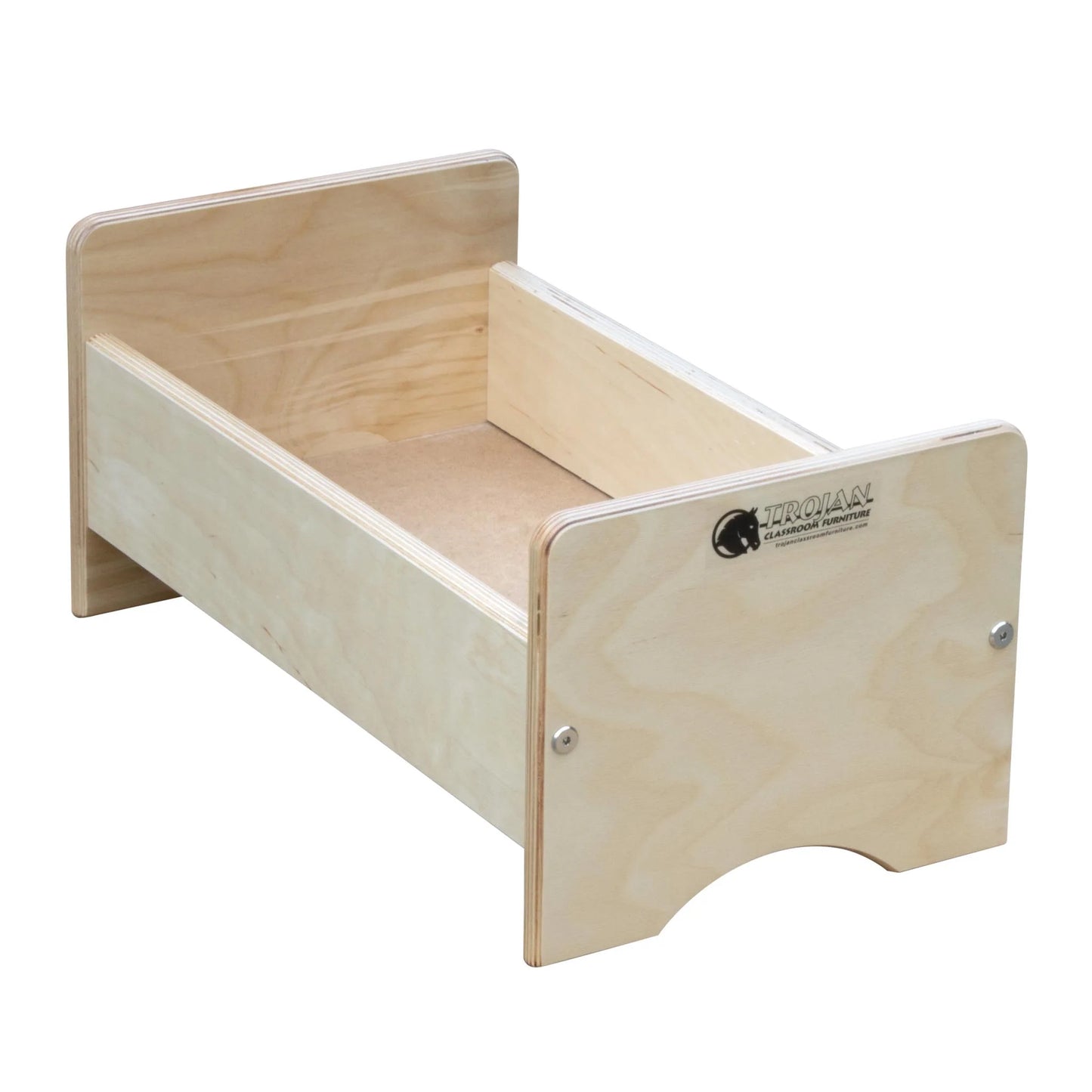 Lit de poupée en bois