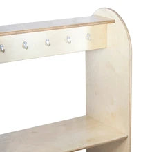 Centre de déguisement fixe en bois
