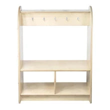 Centre de déguisement fixe en bois