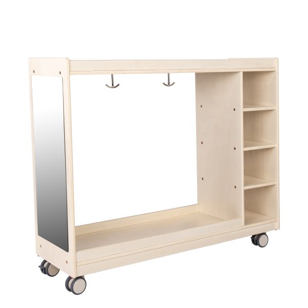 Rangement mobile pour déguisements avec miroirs Angeles Children's Factory