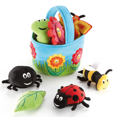 Basket of sweet little creatures (8 pcs)