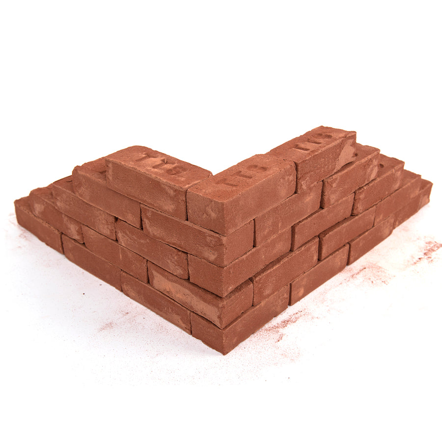 Ensemble de petites briques en argile (25 pcs)
