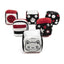 Set of black and white soft cubes (6 pcs)