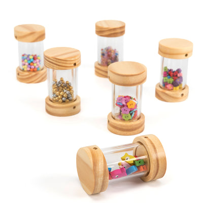 Wooden Rattle Set (6 pcs)