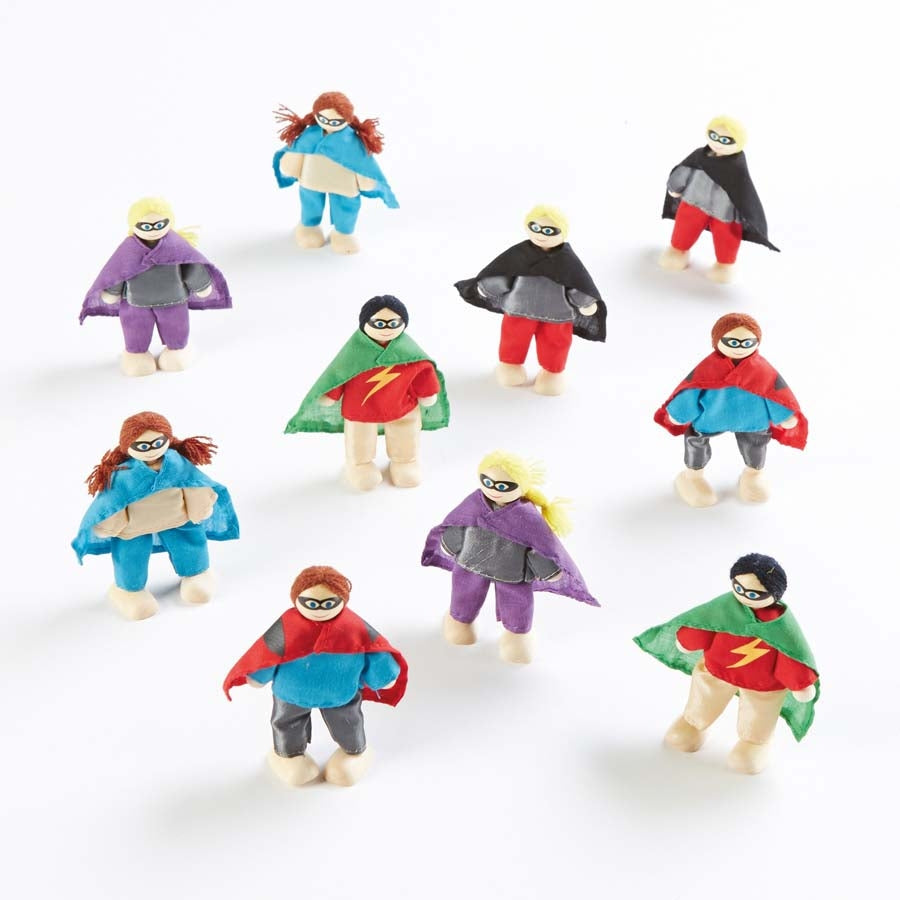 Ensemble de figurines de superhéros (10 pcs)