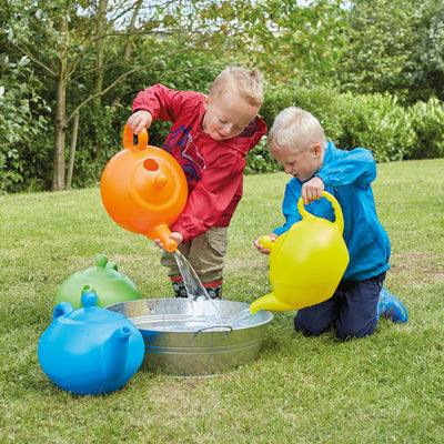 Giant Outdoor Teapot Set (4 pcs)