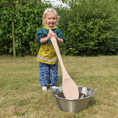 Giant wooden spoon