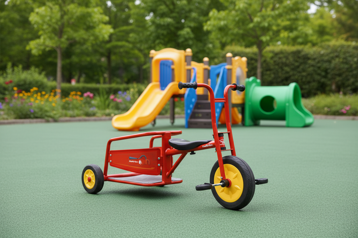 Tricyle à remorque Camion de pompier ou bus scolaire