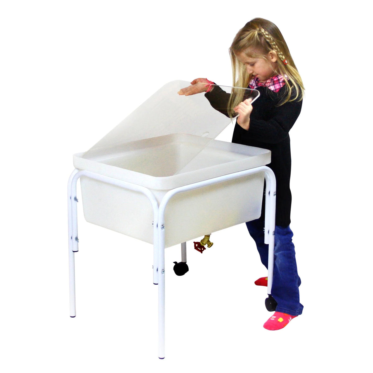 Petite table d'eau avec cadre métallique | Plusieurs formats disponibles