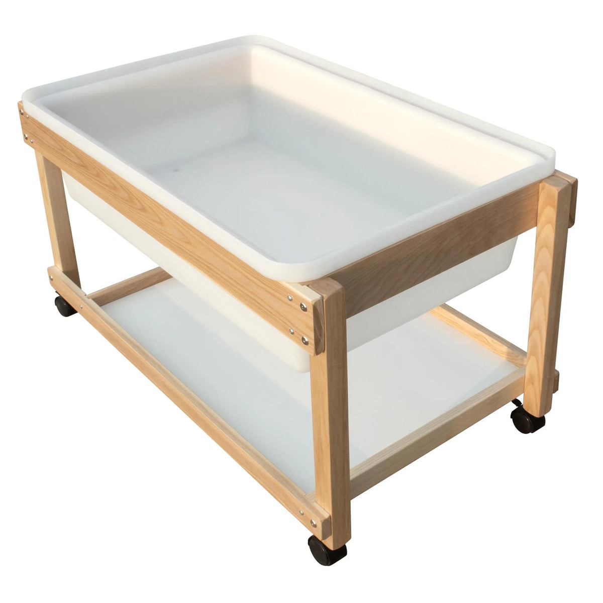 Table d'activité avec cadre en bois franc | Plusieurs formats disponibles