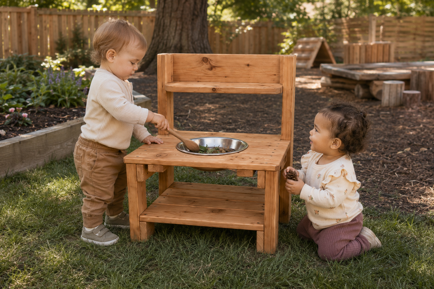 Mini cuisinette extérieure