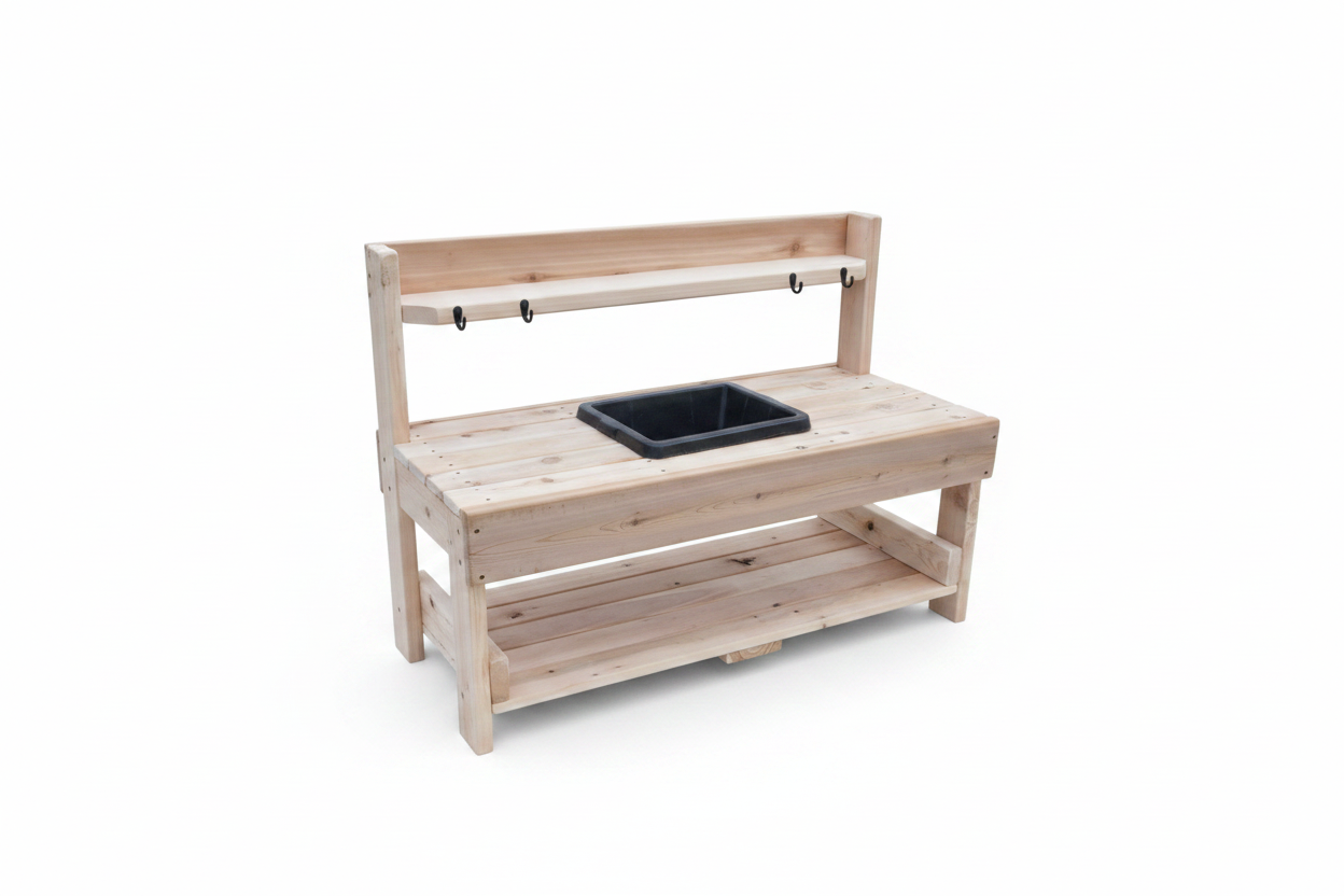 Outdoor kitchen for babies