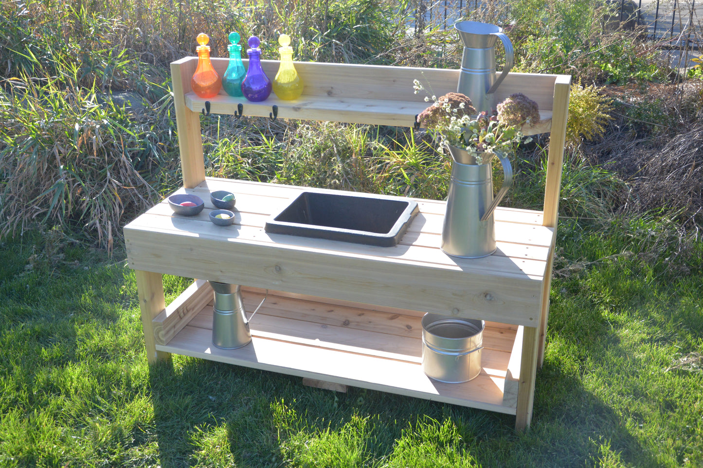 Outdoor kitchen for babies