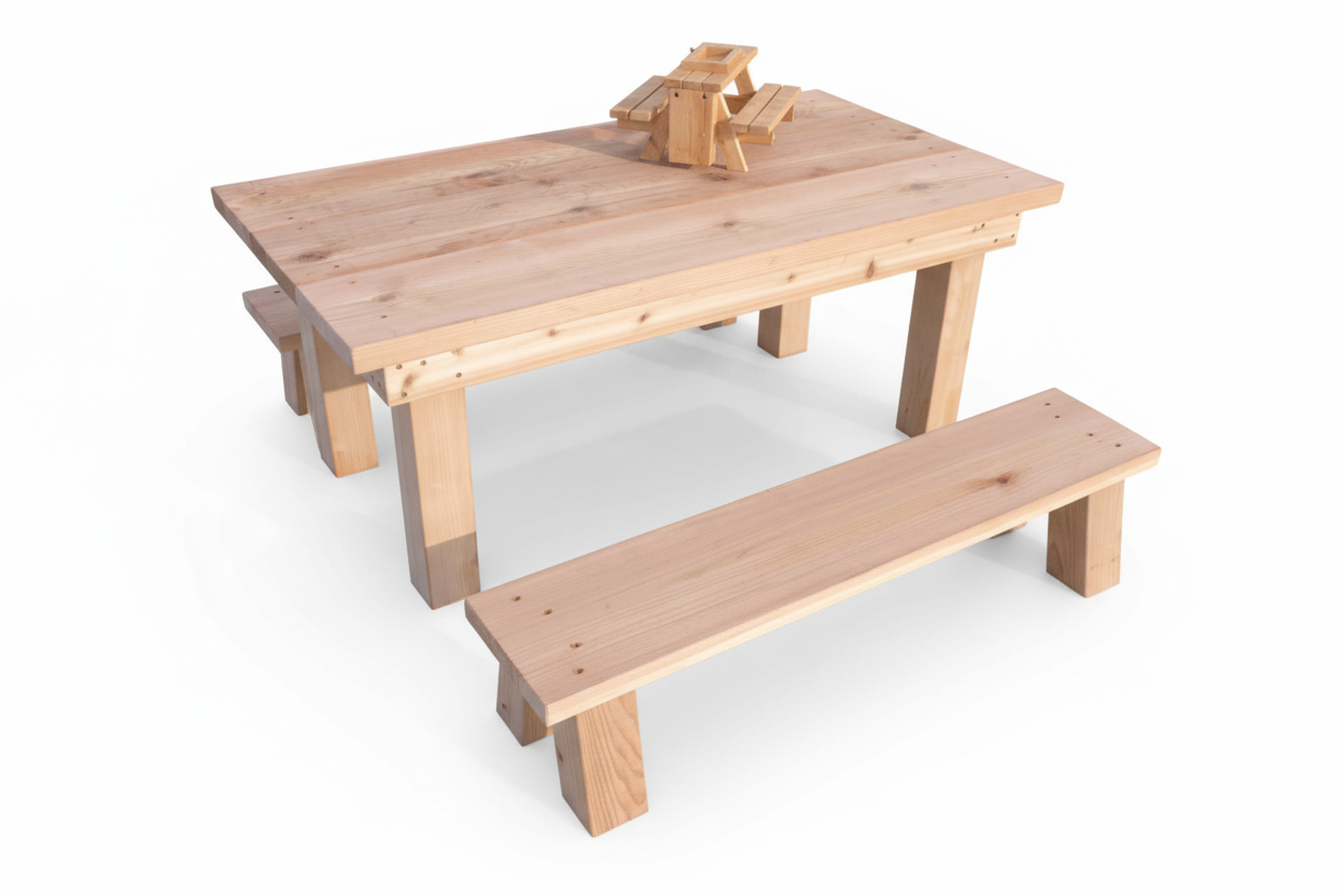 Outdoor kitchenette with roof