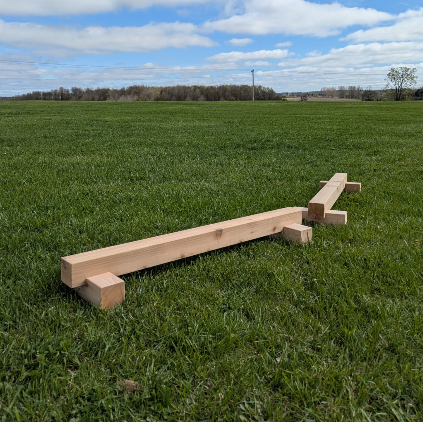 Wooden Balance Board Set